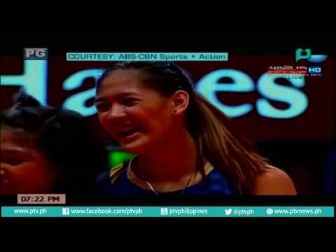 [PTVSports] NU Lady Bulldogs nanalo laban sa Baguio Summer Spikers sa Shakeys V Leagues [06|21|16]