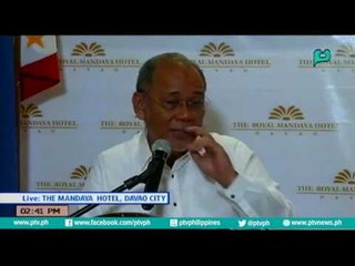 Press briefing of Presidential Spokesperson-designate Ernie Abella on Mining  (Part 2)