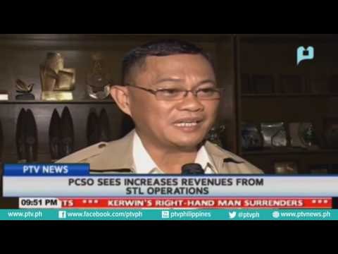 PCSO sees increases revenues from STL operations