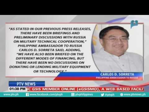 Paghiram ng military equipment, hindi bahagi ng military at technical cooperation ng PH at Russia