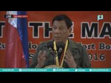 President Duterte visit to Phil. Marines / Navy HQ