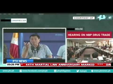 President Rodrigo Duterte: 3rd narco-list includes Chinese Nationals, judges