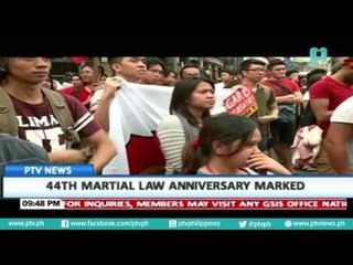 44th Martial Law Anniversary, marked