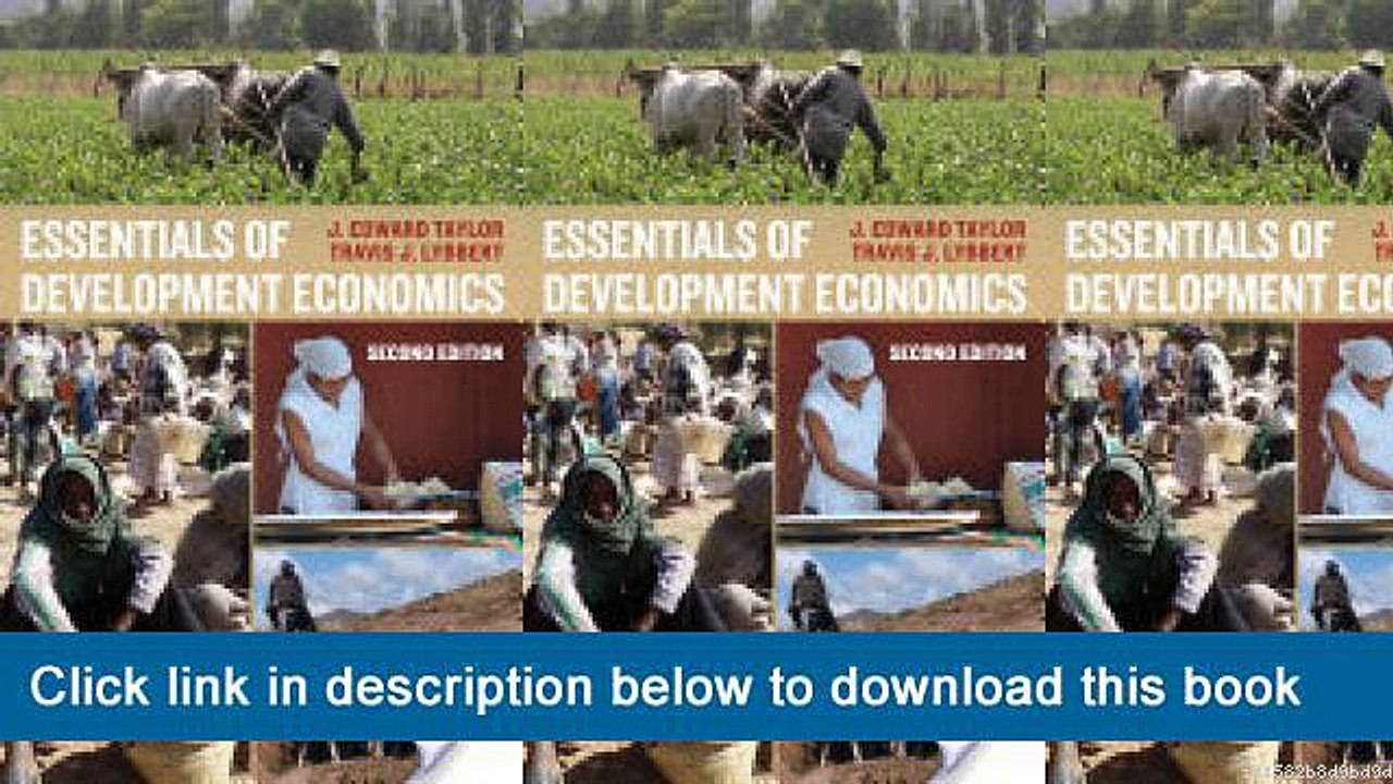 ]]]]]>>>>>(-eBooks-) Essentials Of Development Economics