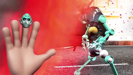 Finger Family Rhymes for Children Incredible Giant robo 3D | Finger Family Nursery Rhymes