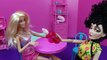 BARBIE Hair & Nail Salon Color Change Spa Fab Toy Disney Tangled Mother Gothel Parody DisneyCarToys