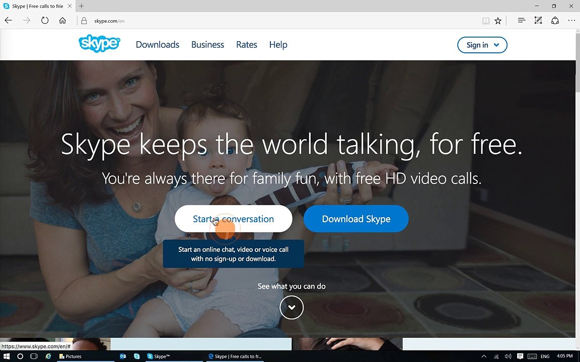 Now anyone can start using Skype right away