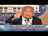 Jose Almonte, positibo sa naging performance ni Pres. Duterte sa kanyang unang 100 araw