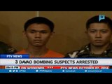3 Davao bombing suspects arrested