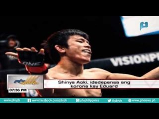 Shinya Aoki, idedepensa ang korona kay Eduard