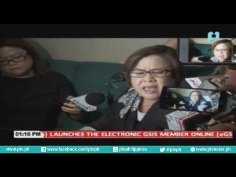 Sen. De Lima, humingi ng paumanhin sa kanyang pagwalk-out sa pagdinig ng Senado kaugnay umano'y EJK