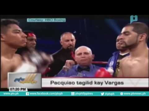 Pacquiao tagilid kay Vargas
