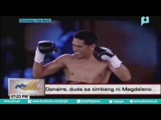 Donaire, duda sa timbang ni Magdaleno