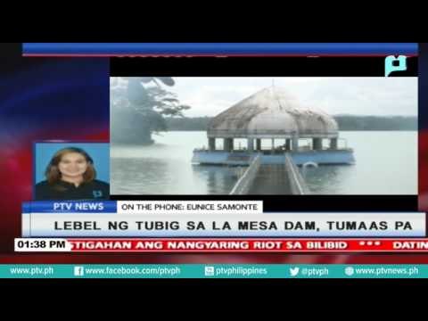 Lebel ng tubig sa La Mesa Dam, tumaas pa