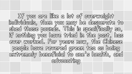 Green Tea - Advantages of a Cup of Green Tea Per Day