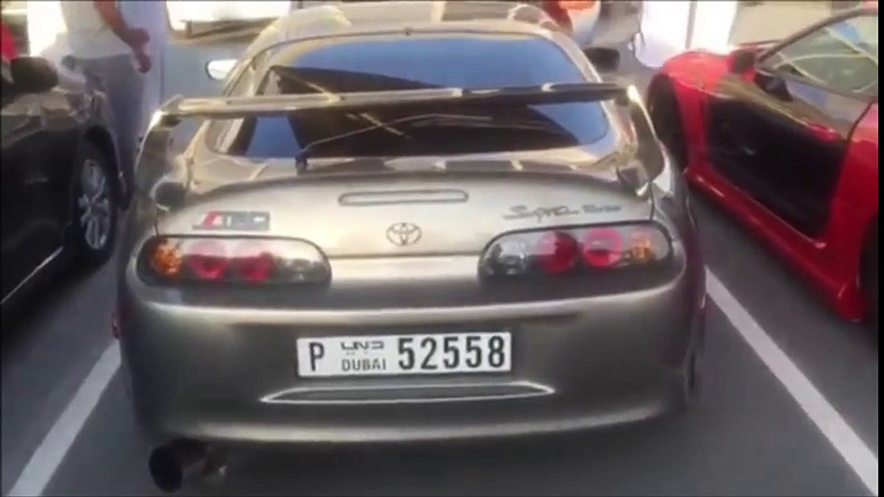 JDM UAE MEET 2015 Supra Back Fire