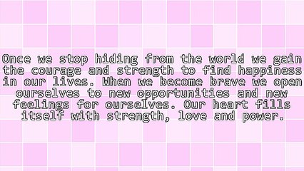 Finding Happiness - How To Release Yourself From Hiding