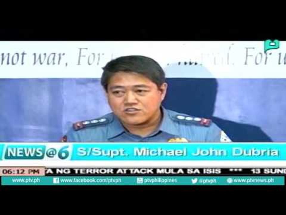 [News@6] Umano'y terror threat ng ISIS kinukumpirma pa ng Davao City Police Office [07|07|16]