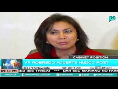 [NewsLife] Vice President Leni Robredo accepts HUDCC post [07|07|16]