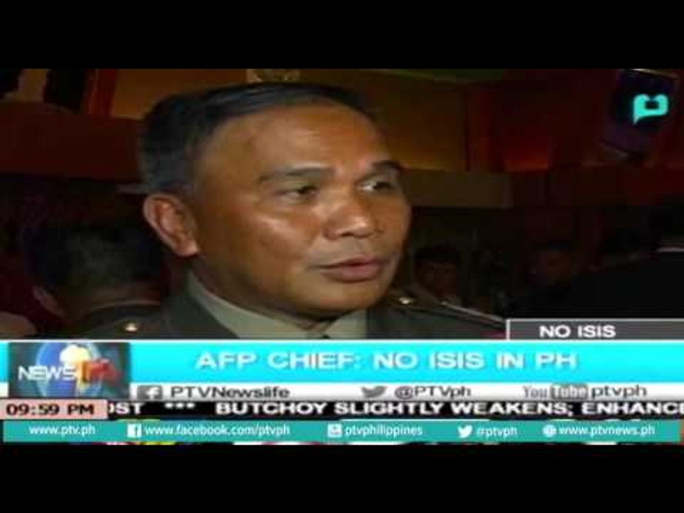 [NewsLife] AFP Chief Ricardo Visaya: No ISIS in PH [07|07|16]