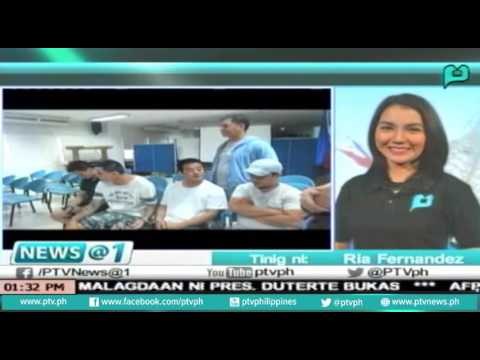 [News@1] 3 Taiwanese na nahuli ng PDEA sa Drug Raid, humarap sa DOJ [07|07|16]