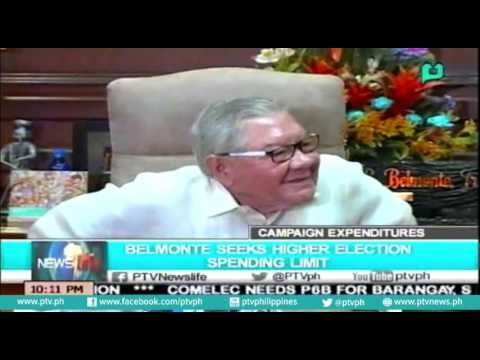 [NewsLife] House Speaker Belmonte seeks higher election spending limit [07|05|16]