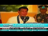 [News@6] Palasyo: mas maraming oras na gugugulin si Pres. Duterte sa Maynila [06|02|16]