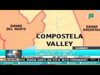 [NewsLife] NPA leader, nabbed in Compostela Valley