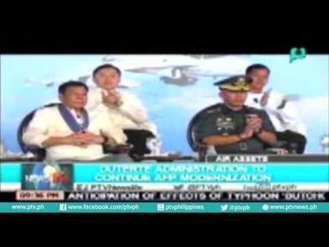 [NewsLife] President Rody Duterte​ administration to continue AFP modernization [07|05|16]