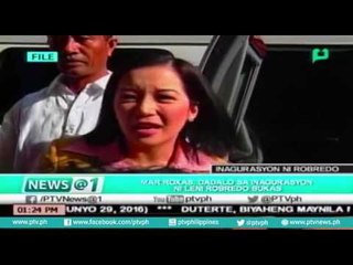 [News@1] Roxas dadalo sa inagurasyon ni Robredo bukas [06|29|16]