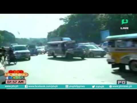 [Good Morning Boss] Traffic Update: Elliptical Road, Quezon City [06|29|16]