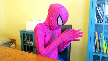 Spiderman vs Joker vs Mini Joker - Sumo Wrestling! w/ Mini Joker, Spiderman, Mermaid, Frozen Elsa