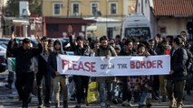 راهپیمایی اعتراضی مهاجران برای عبور از مرز صربستان به کرواسی متوقف شد