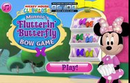 Minnies Fluttering Butterfly Bow – Best Minnie Mouse Games For Girls And Kids
