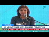 [PTVNews] VP Leni attends 'National Disaster Prevention'