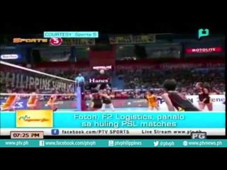 Download Video: [PTVSports] Foton, F2 Logistics, Panalo sa huling PSL matches [07|18|16]