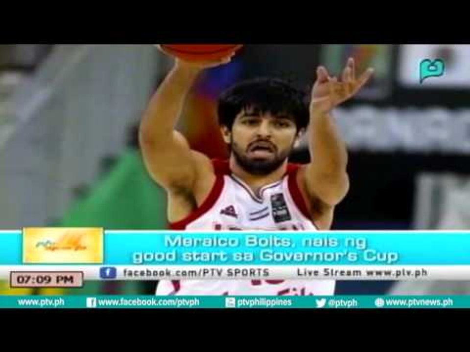 [PTVSports] Meralco Bolts, nais ng goos start sa Governor's Cup [07|15|16]
