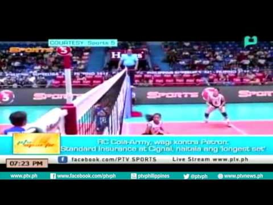 [PTVSports] RC-Cola Army, panalo kontra Petron [07|14|16]