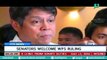 [PTVNews 9pm] Senators welcome West Philippine Sea ruling  [07|13|16]