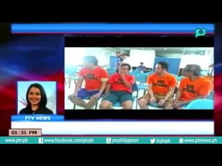 [PTVNews-1pm] Mga suspek na nahuli sa Floating Drug Laboratory, humarap na sa DOJ [07|13|16]