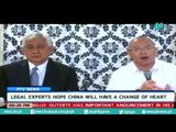 [PTVNews 9pm] Legal experts hope China will have a change of heart [07|13|16]
