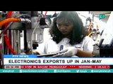 [PTVNews 9pm] Electronics, exports up in January-May [07|12|16]