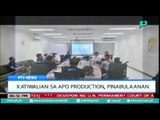 [PTVNews-6pm] Katiwalian sa APO production, pinabulaanan [07|12|16]