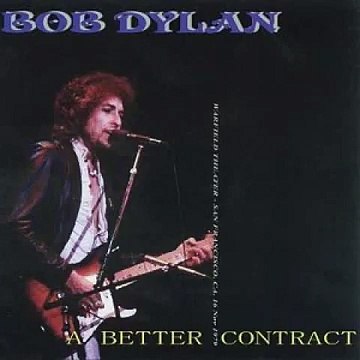 Bob Dylan -Blessed Be the Name November 16, 1979, Bob Dylan- The Fox Warfield Theatre in San Francisco