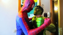SPIDER-MAN TURNS VS THE GORILLA !! Bad Baby Spiderman vs Frozen Elsa w/ Toy Freaks Family Hidden Egg