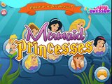 ♛Princesses Disney Mermaid - Princess Belle Becomes A Real Mermaid/Принцессы Диснея: Русалки
