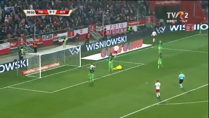 Lukasz Teodorczyk Goal HD - Poland 1-1 Slovenia - 14.11.2016 Friendly Match