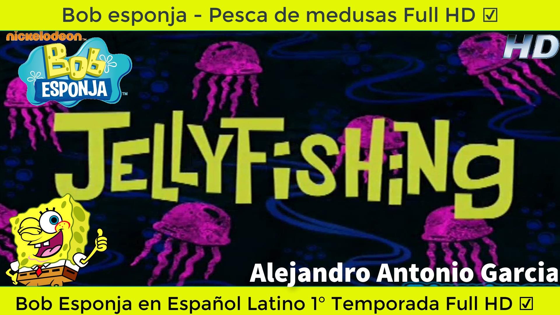 Episodio De Bob Esponja Pescando Medusas