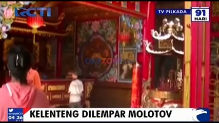 Kelenteng di Singkawang Dilempar Molotov