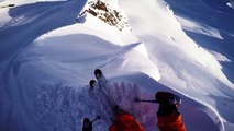 Pro Skiers Show Free Skiing In Alaska